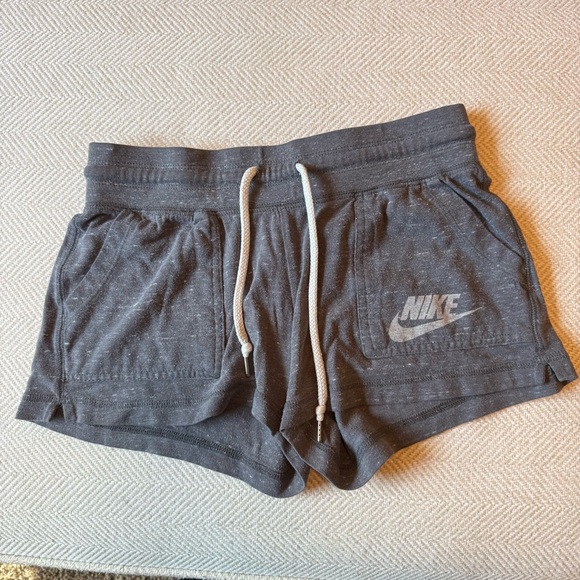 Nike Pants - Grey Nike Lounge Shorts with Pockets Size XS